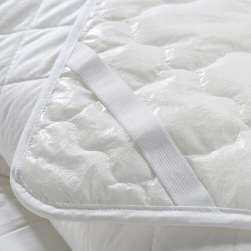 Premium Bamboo Waterproof Mattress Protector Queen Size Breathable 3D Air Fabric for Hotel Use