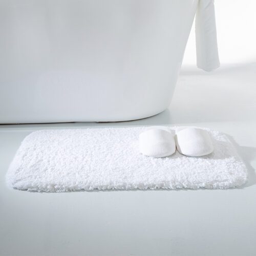 Galaxy Custom wholesale Thick 100% Cotton terry hotel Bath Mat Foot Towel