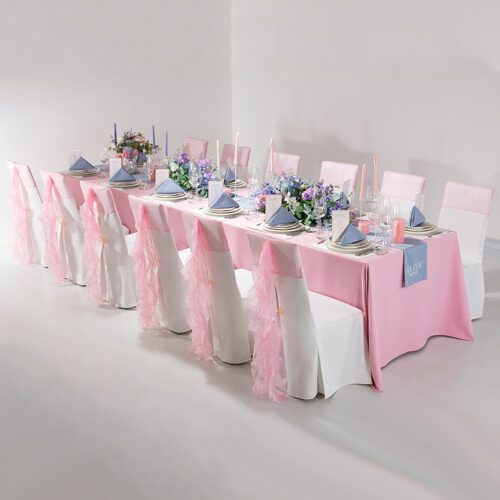 GALAXY wholesale restaurant wedding table linens/polyester banquet linen tablecloth