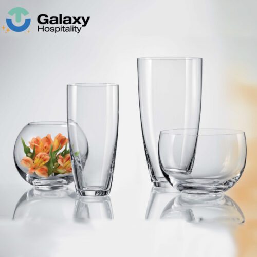 Custom Logo Hotel & Restaurant Water Glasses – Versatile Transparent Drinkware