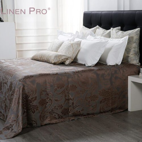 Custom White Hotel Linen Bedding Set Duvet Cover Sheets 100% Cotton Hotel Bedding Set