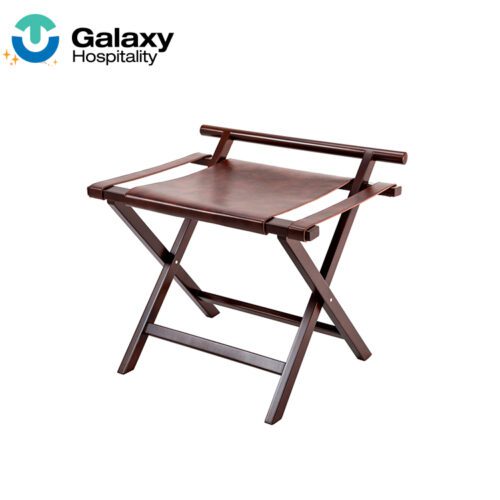 GALAXY Foldable hotel luggage rack wood hotel wooden luggage rack
