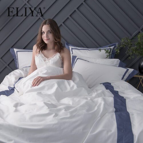 300TC Oeko-Tex Certified 100% Cotton Luxury Hotel Bedding Set